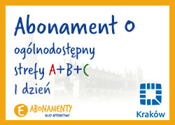 Abonament postojowy typu „O”  Podstrefa A+B+C (1 dzień)