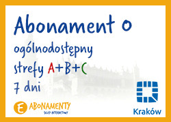 Abonament postojowy typu „O” Podstrefa A+B+C  (7 dni)