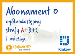 Abonament postojowy typu „O”  Podstrefa A+B+C  (1 miesiąc) 