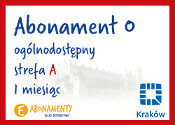 Abonament postojowy typu „O” Podstrefa A (1 miesiąc) 