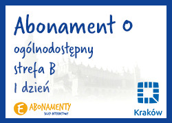 Abonament postojowy typu „O” Podstrefa B (1 dzień) 