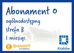 Abonament postojowy typu „O” Podstrefa B (1 miesiąc) 