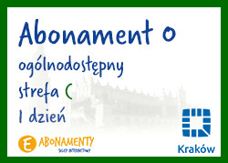 Abonament postojowy typu „O” Podstrefa C (1 dzień) 