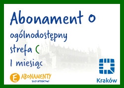 Abonament postojowy typu „O” Podstrefa C (1 miesiąc) 